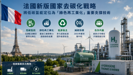 法國將氫能定為再工業化核心支撐