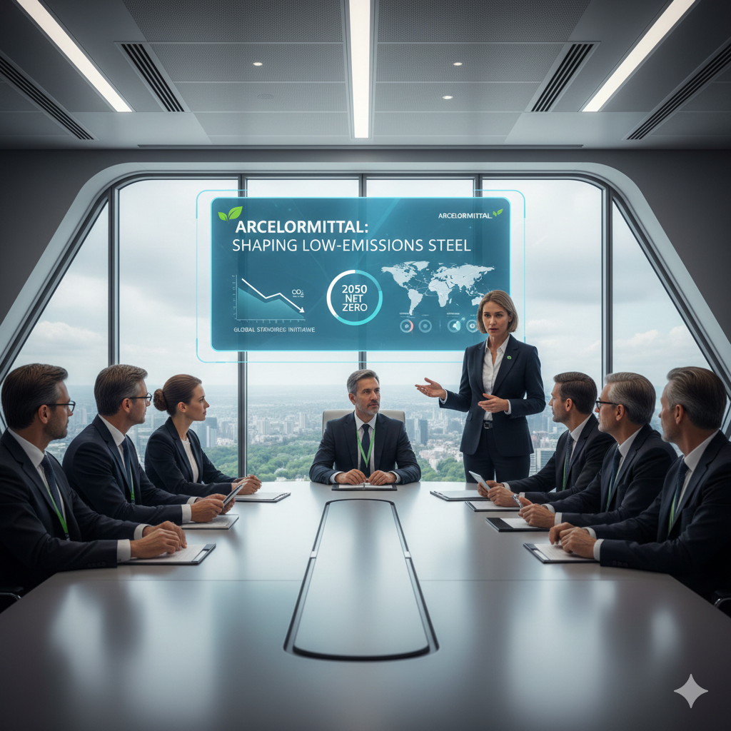 安賽樂米塔爾積極參與低碳排鋼標準LESS促進鋼市標準一致